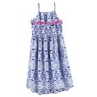 Girls' 4-12 Oshkosh B'gosh&reg; Print Ruffled High-low Hem Midi Dress, Size: 6-6x