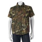 Men's Tallwoods Classic-fit High-definition Camo Button-down Shirt, Size: Xl, Blue
