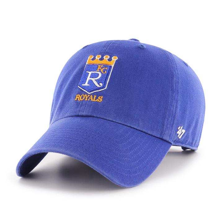 Adult '47 Brand Kansas City Royals Clean Up Hat, Men's, Blue