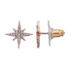 Lc Lauren Conrad Runway Collection Starburst Stud Earrings, Women's, Pink Other
