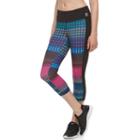 Women's Fila Sport&reg; Performance Colorful Print Capris, Size: Medium, Black