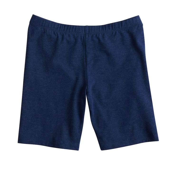 Girls 7-16 & Plus Size So&reg; Midi Bike Shorts, Size: 14, Dark Blue