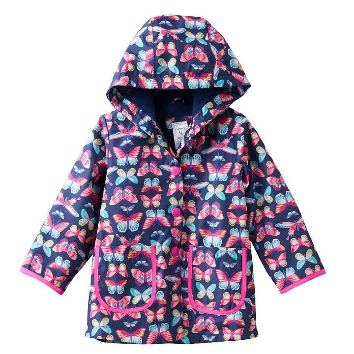 Girls 4-6x Carter's Rain Jacket, Girl's, Size: 6x, Blue (navy)