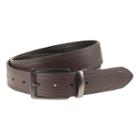 Men's Lee Reversible Flat-strap Belt, Size: 46, Black