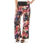 Women's Apt. 9&reg; Print Palazzo Pant, Size: Xl, Multi Floral