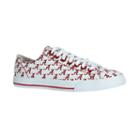 Adult Row One Alabama Crimson Tide Victory Sneakers, Size: 3.5, White