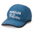 Women's Tek Gear&reg; Muscles & Mascara Baseball Cap, Turquoise/blue (turq/aqua)