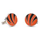 Cincinnati Bengals Cuff Links, Men's, Orange