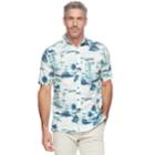 Men's Croft & Barrow&reg; Classic-fit Crosshatch Button-down Shirt, Size: Large, Natural