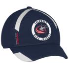 Adult Adidas Columbus Blue Jackets Practice Jersey Flex-fit Cap, Men's, Size: S/m (navy)