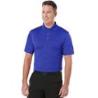 Big & Tall Grand Slam Airflow Solid Pocketed Performance Golf Polo, Men's, Size: 3xb, Blue