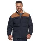 Big & Tall Levi's&reg;&reg; Colorblock Sherpa-lined Shirt Jacket, Men's, Size: Xxl Tall, Blue (navy)