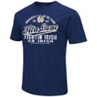 Men's Campus Heritage Notre Dame Fighting Irish Statement Tee, Size: Large, Dark Blue