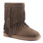 Koolaburra By Ugg Cable Tall Women's Winter Boots, Size: 8, Brown Oth
