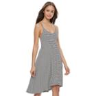 Juniors' So&reg; High-low Strappy Dress, Girl's, Size: Xl, Black