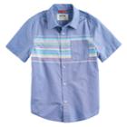 Boys 8-20 Urban Pipeline&reg; Max Wear Button-front Shirt, Size: Medium, Blue (navy)