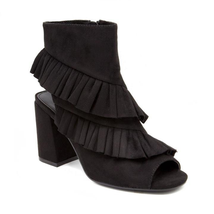 Mari A. Intoxicate Women's High Heel Ankle Boots, Size: Medium (6), Black