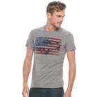 Men's Ford Mustang Flag Tee, Size: Medium, Silver