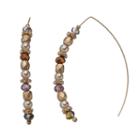 Simply Vera Vera Wang Beaded Threader Earrings, Women's, Multicolor