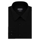 Men's Van Heusen Flex Collar Dress Shirt, Size: 17.5-34/35, Black
