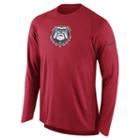 Men's Nike Georgia Bulldogs Elite Shooter Long-sleeve Tee, Size: Small, Red