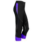 Women's Canari Melody Capri Cycling Leggings, Size: Small, Purple