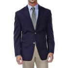 Men's Haggar Classic-fit Solid Sport Coat, Size: 46 Long, Blue (navy)