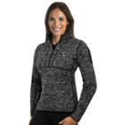 Women's Antigua Brooklyn Nets Fortune Pullover, Size: Small, Black