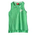 Girls 7-16 Nike Vented Hem Nep Racerback Tank Top, Size: Xl, Green Oth