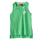 Girls 7-16 Nike Vented Hem Nep Racerback Tank Top, Size: Xl, Green Oth