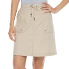 Women's Croft & Barrow&reg; Utility Skort, Size: 18, Lt Beige