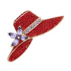 Napier Floppy Hat Pin, Women's, Brt Red