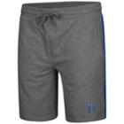 Men's Colosseum Delaware Blue Hens Sledge Ii Terry Shorts, Size: Xl, Light Grey
