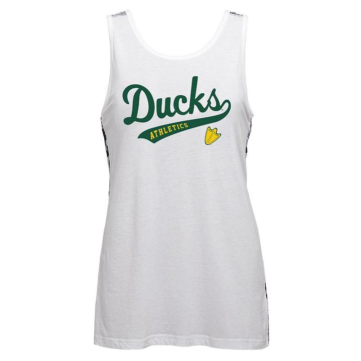 Juniors' Oregon Ducks Nova Tank Top, Women's, Size: Large, Green Oth