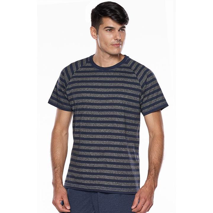 Big & Tall Residence Striped Tee, Men's, Size: 3xb, Blue (navy)