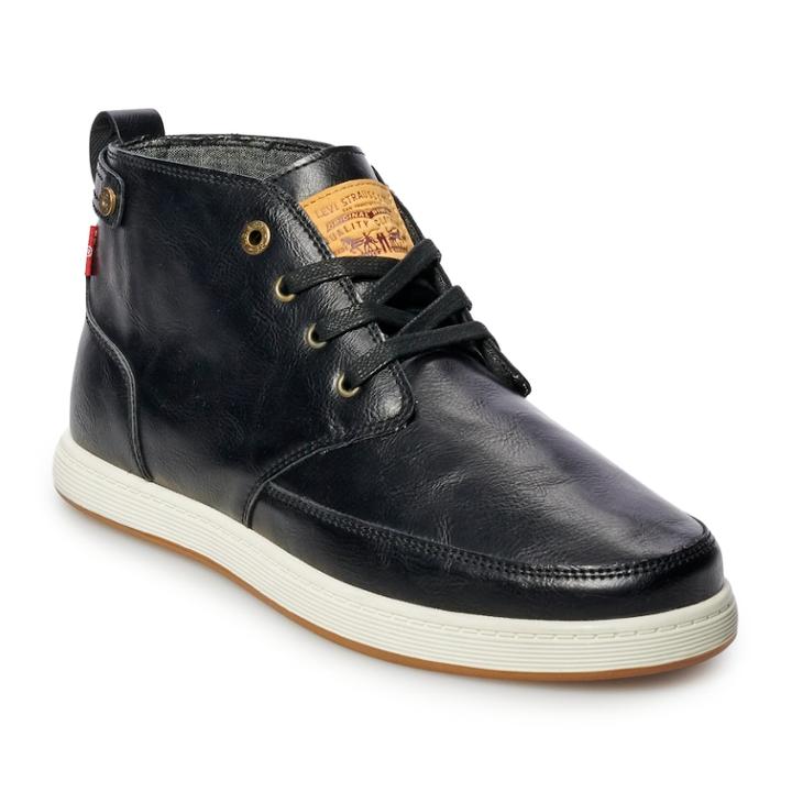 Levi's&reg; Atwater Brnsh Men's Chukka Boots, Size: 12, Black