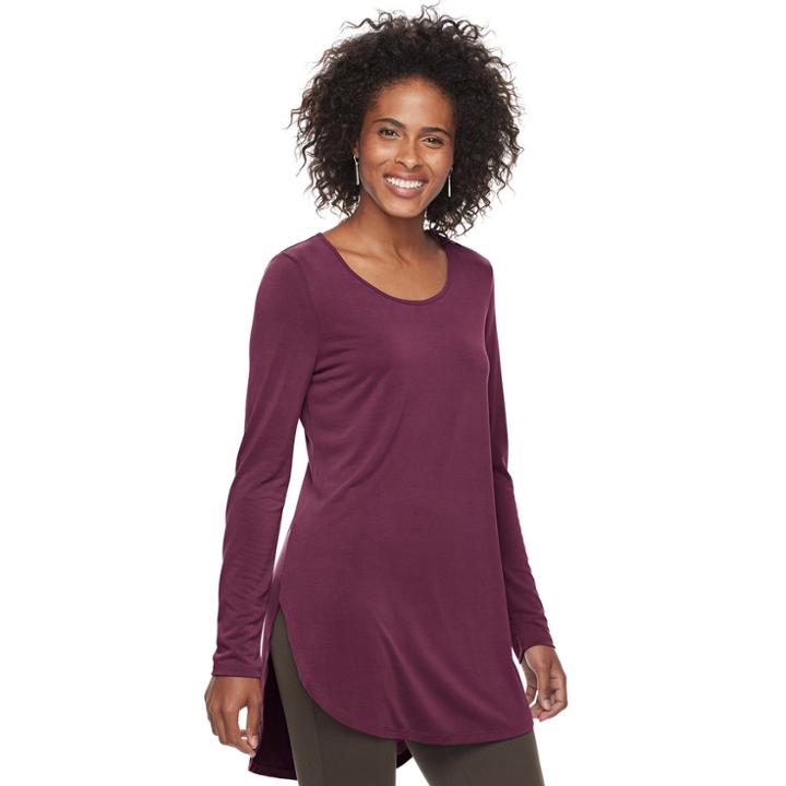 Women's Apt. 9&reg; Essential Tunic, Size: Xs, Red