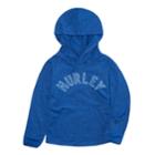 Toddler Boy Hurley Heathered Pull-over Hoodie, Size: 3t, Light Blue