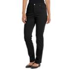 Petite Gloria Vanderbilt Amanda 2.0 Slim Jeans, Women's, Size: 4p-short, Grey (charcoal)