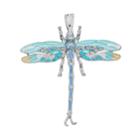Wearable Art Dragonfly Pendant, Women's, Multicolor
