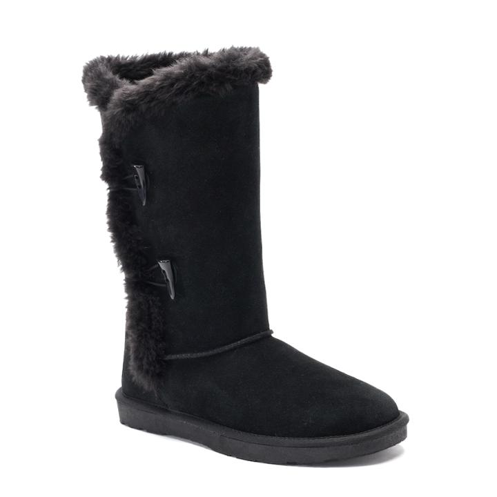 Sonoma Goods For Life&trade; Bridgette Women's Winter Boots, Size: Medium (6), Black