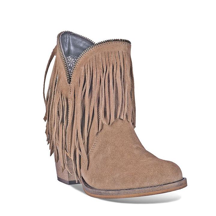 Dingo Juju Women's Ankle Boots, Size: Medium (7), Brown
