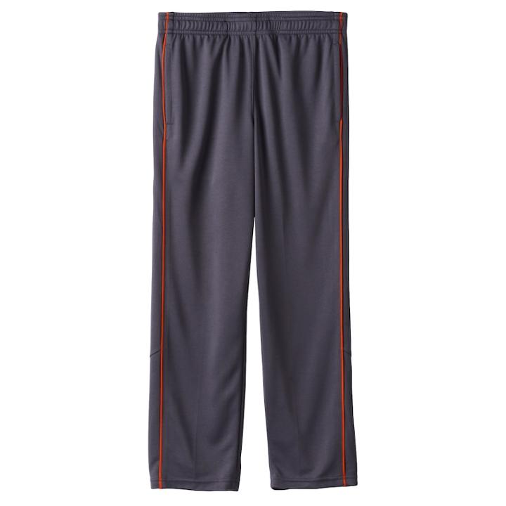 Husky Boys 8-20 Tek Gear&reg; The Slasher Lightweight Active Pants, Size: S Husky, Silver