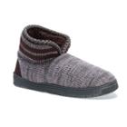 Muk Luks Men's Mark Bootie Slippers, Size: Medium, Brown