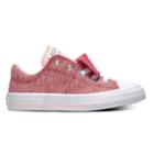 Girls' Converse Chuck Taylor All Star Maddie Double Tongue Sneakers, Size: 2, Brt Pink