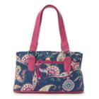 Donna Sharp Reese Paisley Shoulder Bag, Women's, Royal Paisley