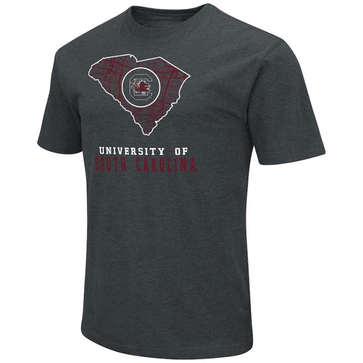 Men's South Carolina Gamecocks State Tee, Size: Medium, Med Red