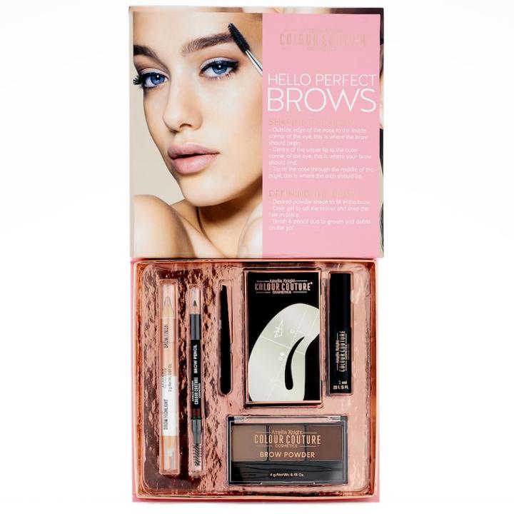 Amelia Knight Color Couture Get The Look Universal Brow Kit, Multicolor
