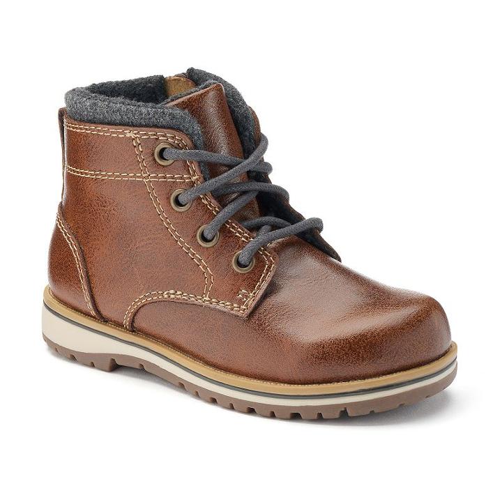 Jumping Beans&reg; Toddler Boys' Boots, Boy's, Size: 6 T, Brown