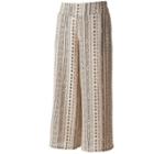 Juniors' About A Girl Woven Culottes, Size: Medium, Oxford